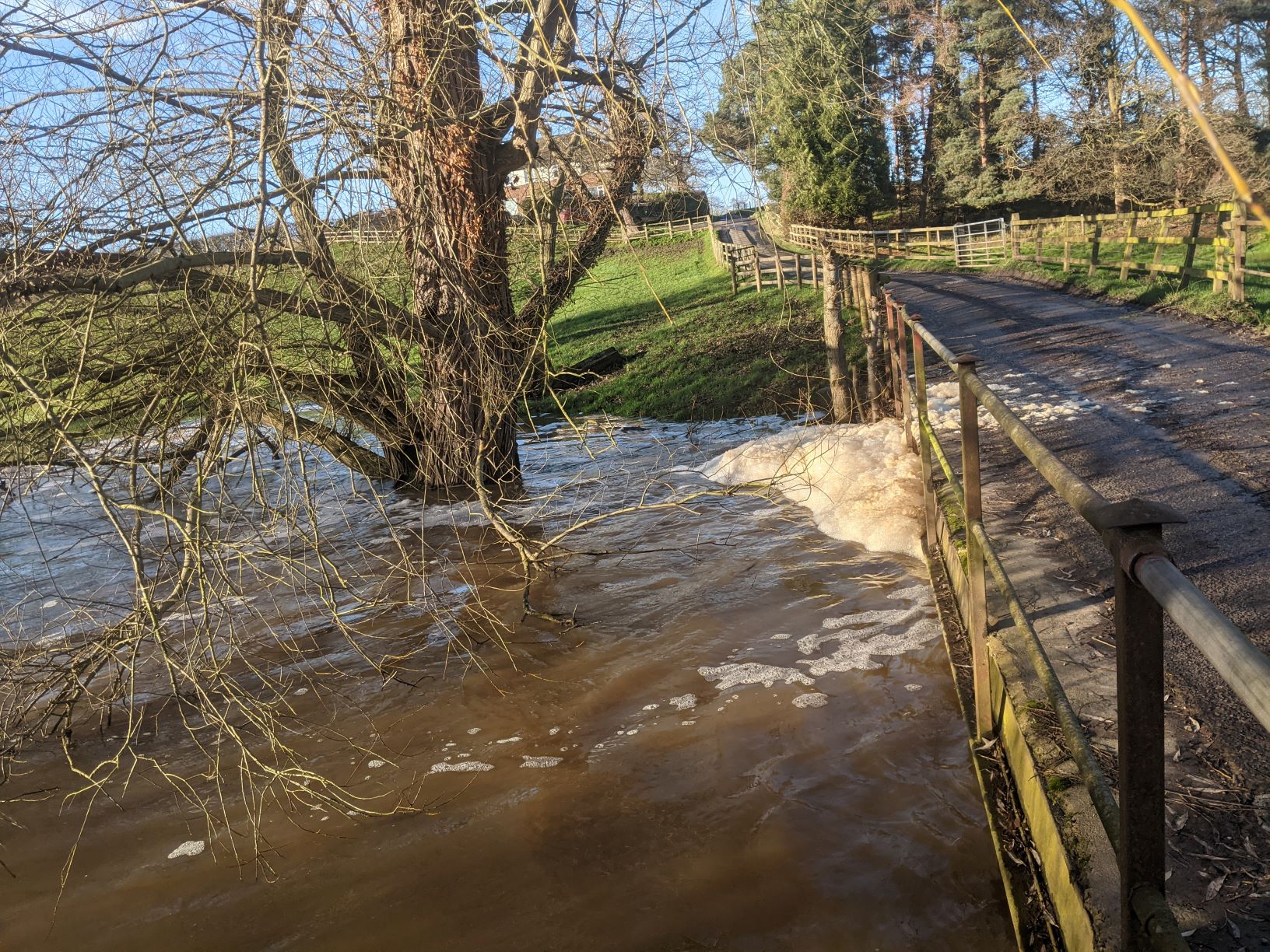 The Weaver bridge by the Mill, December 19th